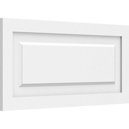 Ekena Millwork Harrison Raised Panel Decorative Wall Panel, 30"W x 14"H x 5/8"P WALP30X14X062HAR